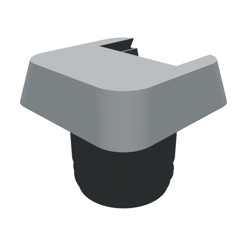 A Blender render of the grommet body — the plan, before the object